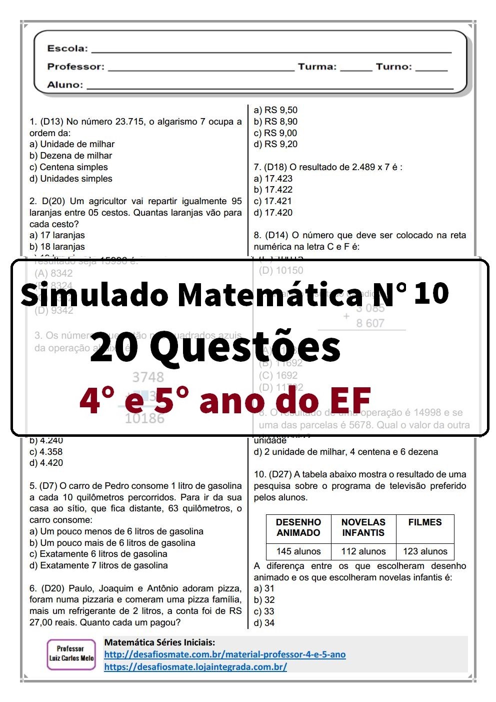 Simulado 10 Prof. Luiz Carlos Melojpg Page1