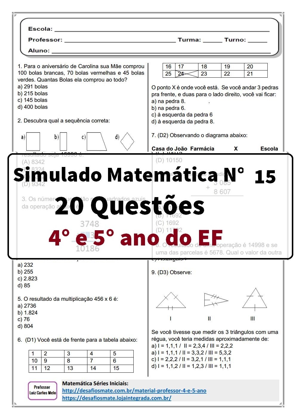Simulado 15 Prof. Luiz Carlos Melojpg Page1