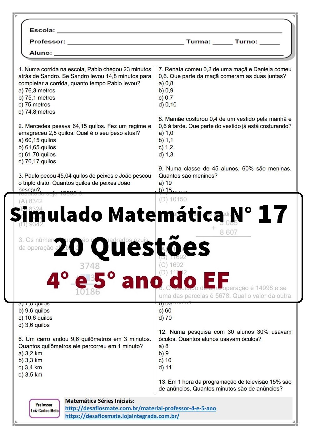 Simulado 17 Prof. Luiz Carlos Melojpg Page1