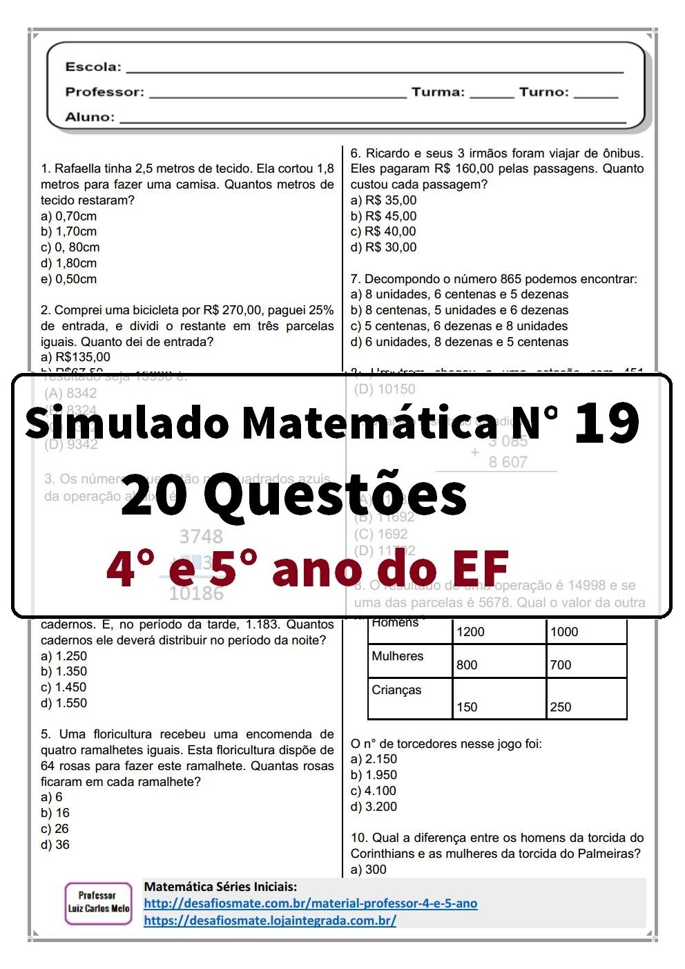 Simulado 19 Prof. Luiz Carlos Melojpg Page1