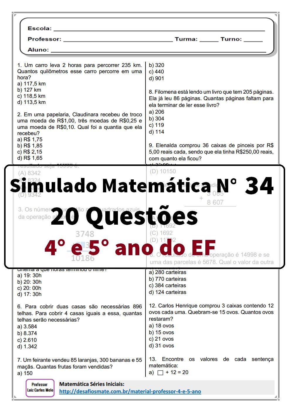 Simulado 34 Prof. Luiz Carlos Melojpg Page1