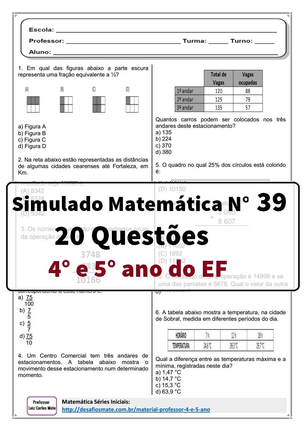 Simulado 39 Prof. Luiz Carlos Melojpg Page1