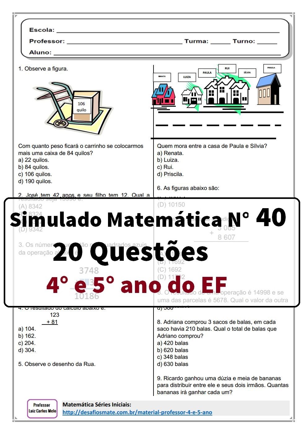 Simulado 40 Prof. Luiz Carlos Melojpg Page1