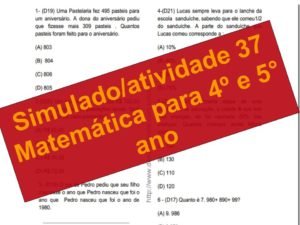 atividade 37