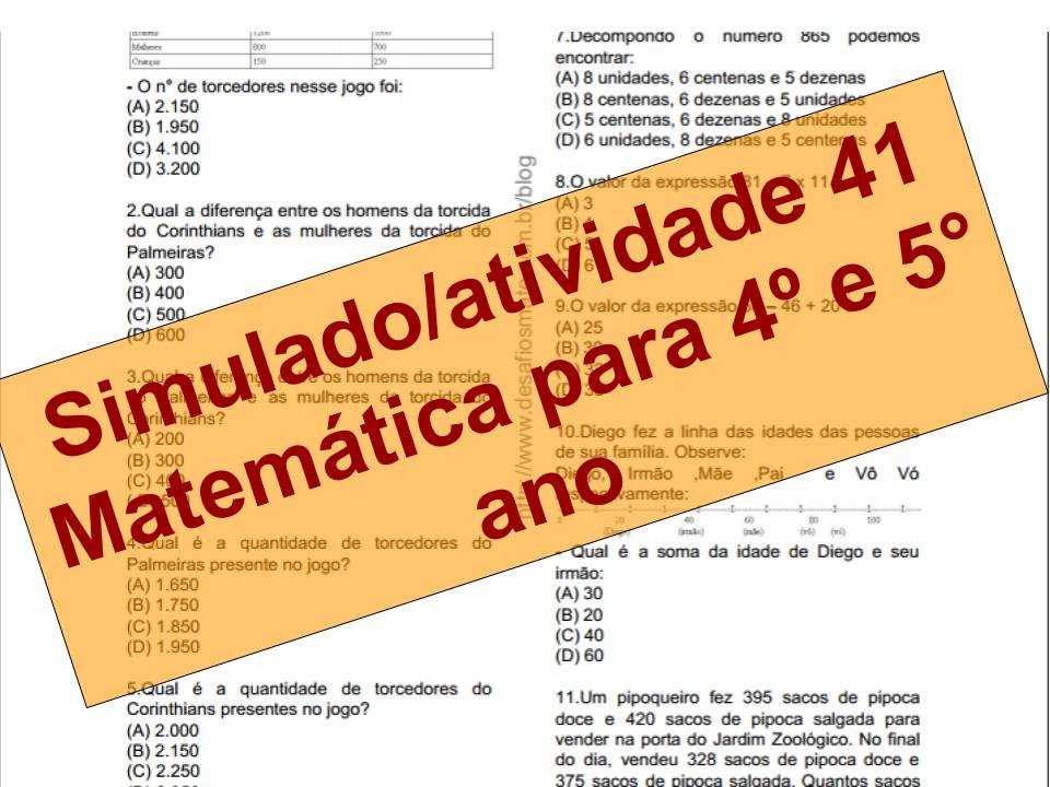atividade 41