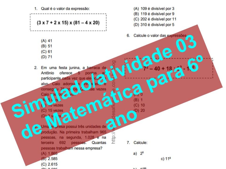 Início - new 41 simulado 3 1