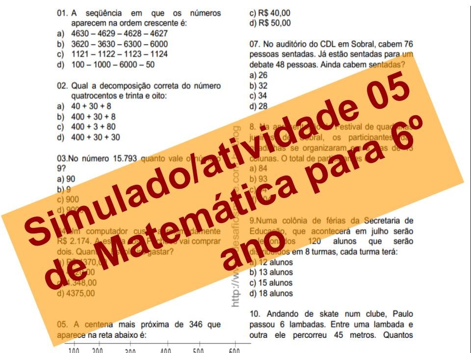 Início - new 39 simulado 5