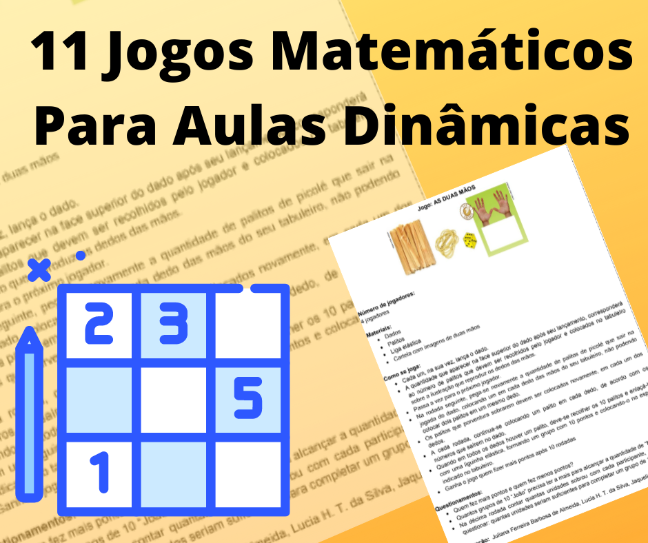 11 Jogos Matematicos Para Aulas Dinamicas