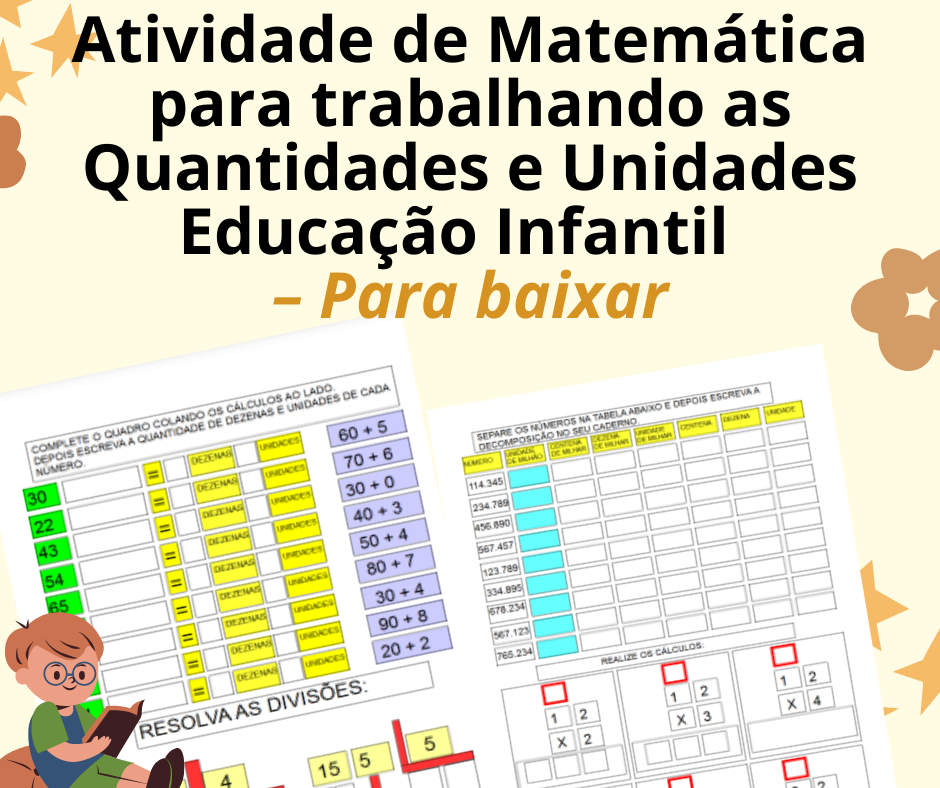 Início - new 41 Atividade sobre Soma e Subtracao em PDF para Educacao Infantil – Para baixar 14