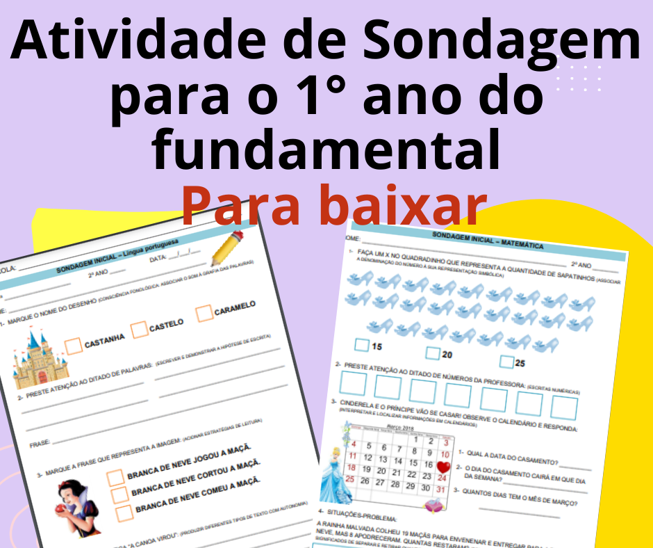 Atividade sobre Soma e Subtracao em PDF para Educacao Infantil – Para baixar 25