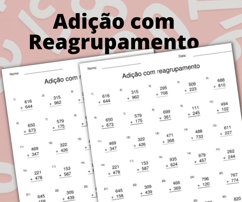 Início - new 51 Adicao com Reagrupamento