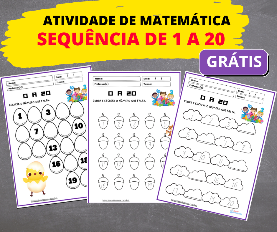 Início - new 45 SEQUENCIA DE 1 A 20 1