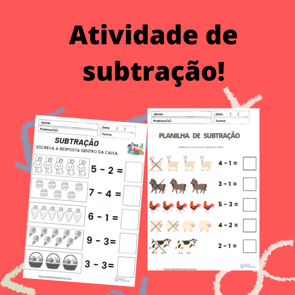 16.Atividade de subtracao
