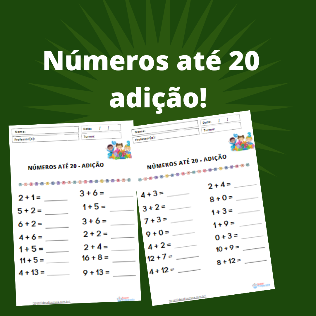 Início - new 53 19.Numeros ate 20 adicao