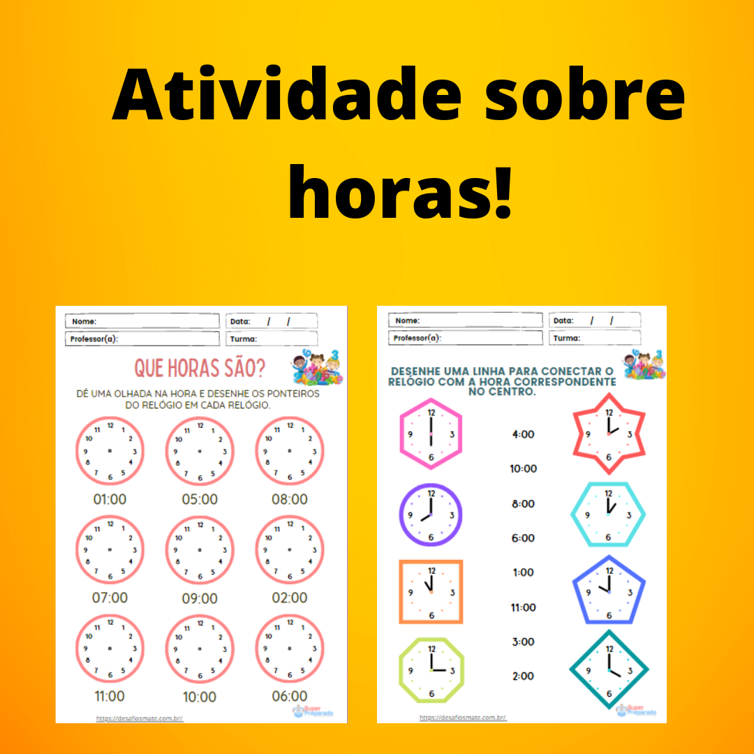 32.Atividade sobre horas