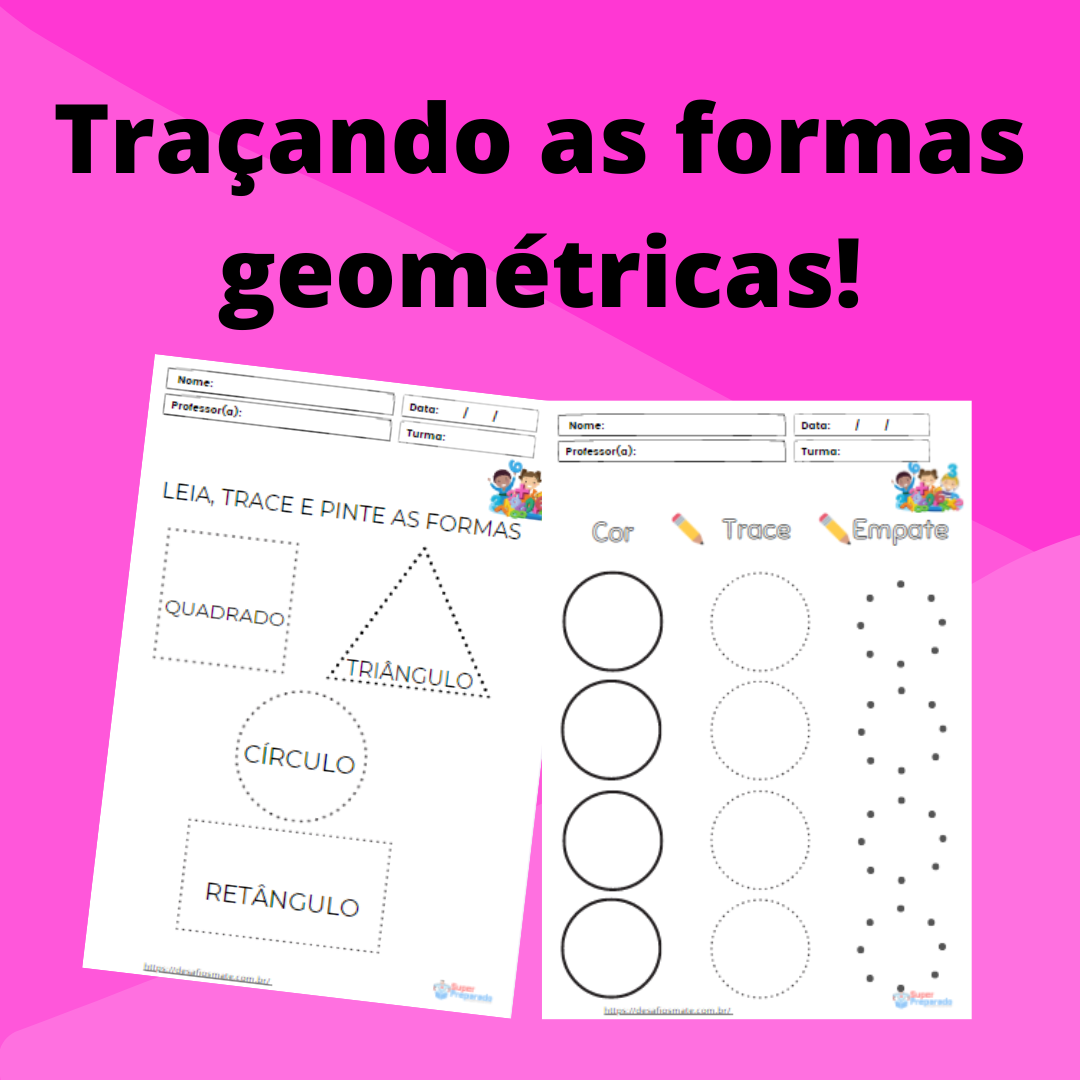 43.Tracando as formas geometricas