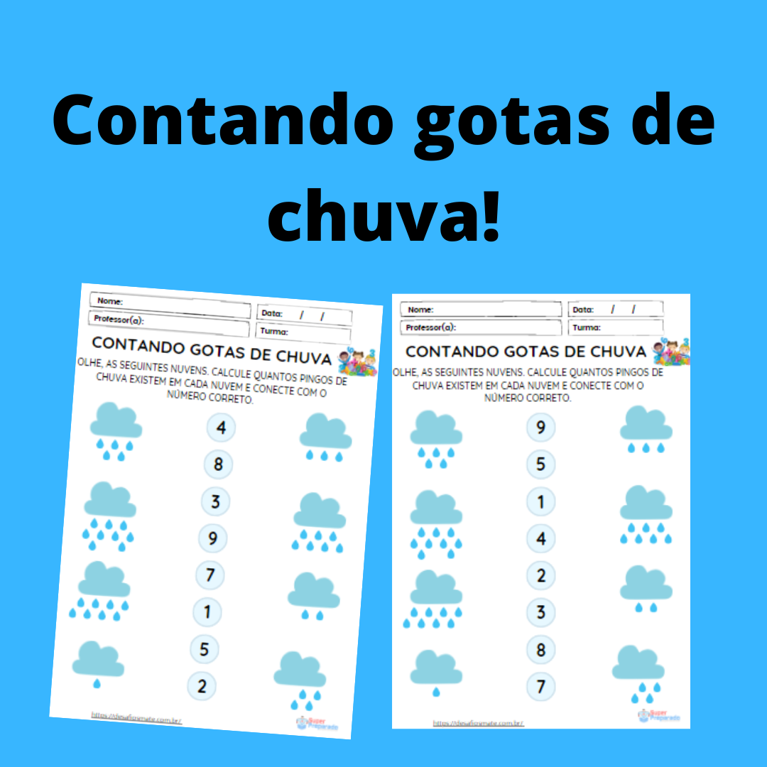 46.Contando gotas de chuva