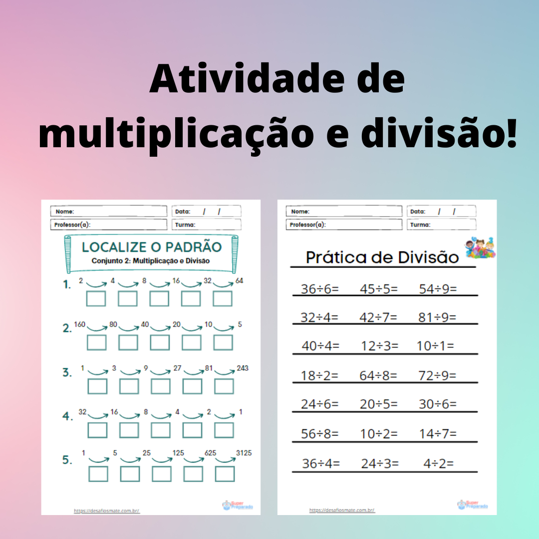 Início - new 25 69.Atividade de multiplicacao e divisao