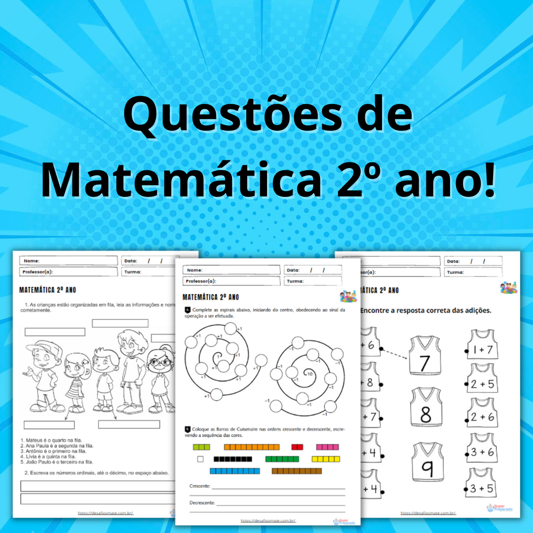 Questoes de Matematica 2o ano