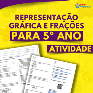atividade de representacao grafica e fracoes 5y ano