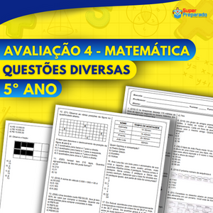 avaliacao 4 matematica 5y ano
