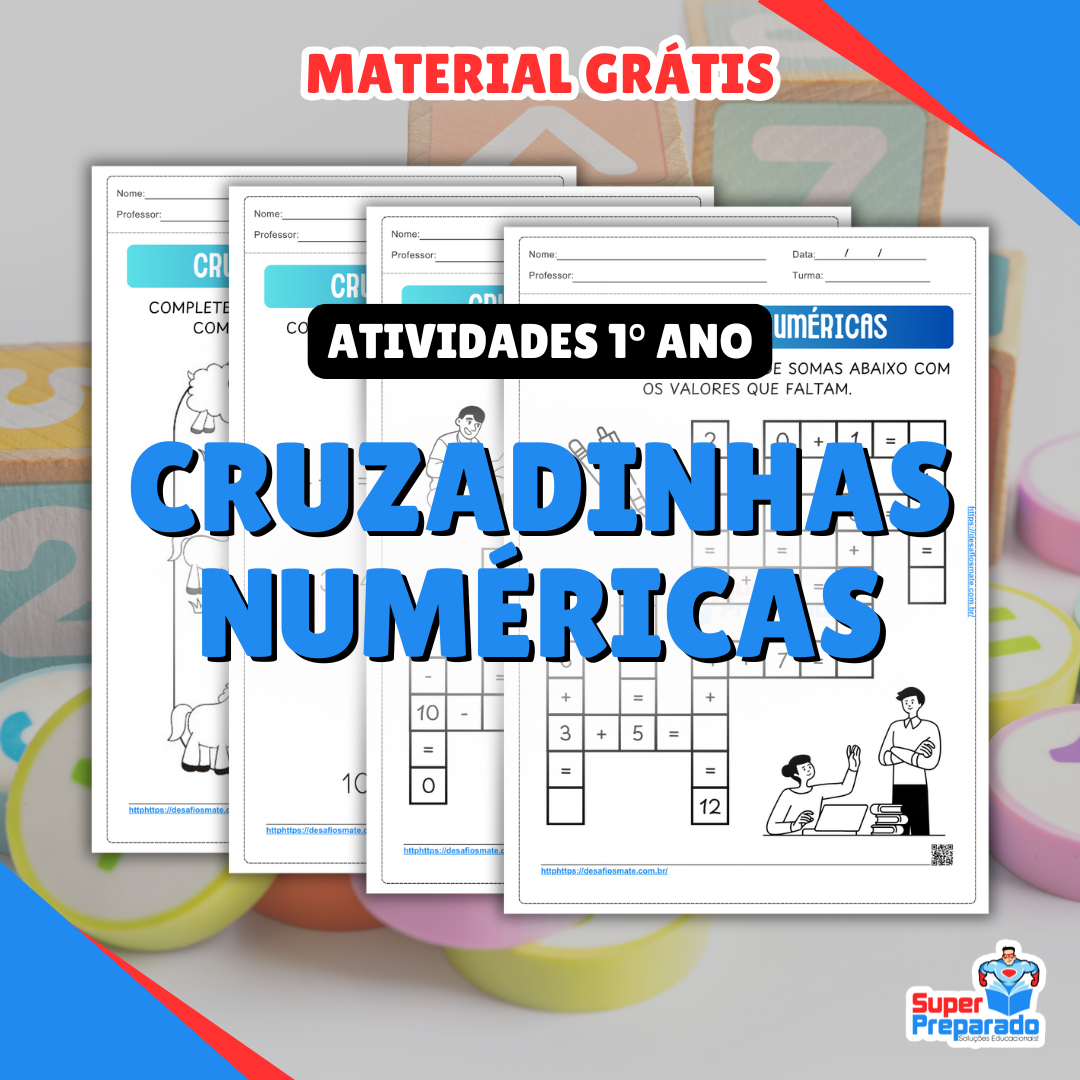 Início - new 71 25. Atividades de Cruzadinhas Numericas para 1° Ano do Ensino Fundamental 1